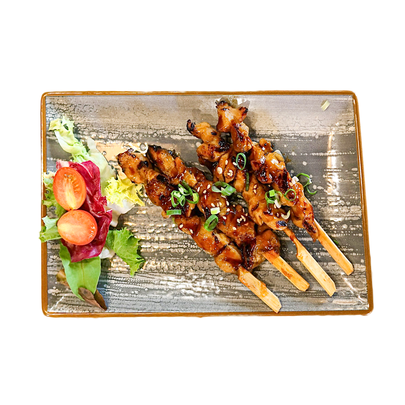 BROCHETAS DE POLLO A LA PLANCHA 4P