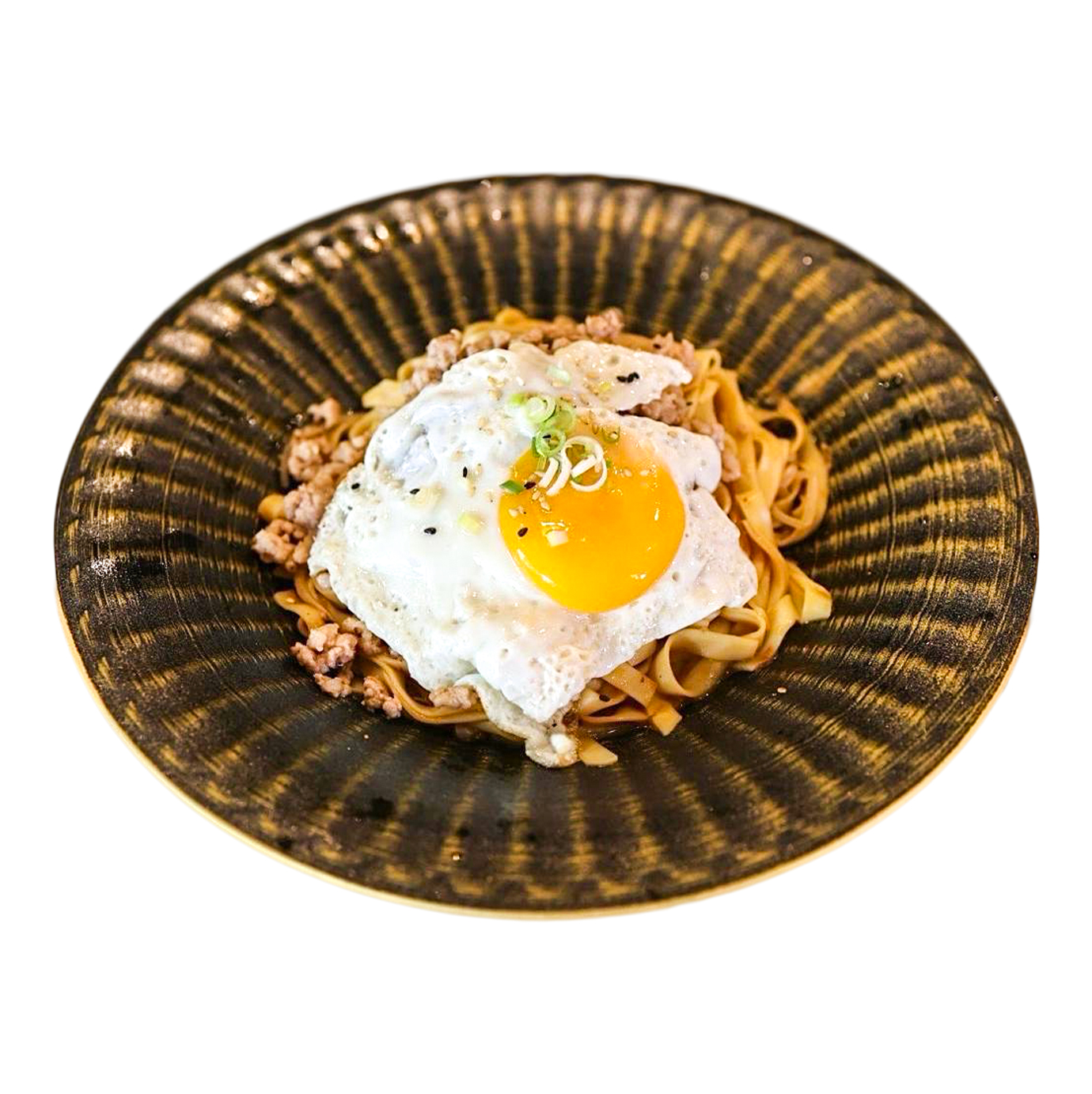 TALLARINES CON SALSA DE CACAHUETE Y SÉSAMO