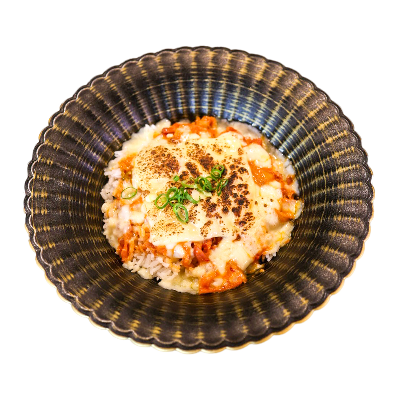 ARROZ GRATINADO COREANO CON QUESO